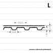 Ремень зубчатый L с доставкой по Волгограду и Волжскому