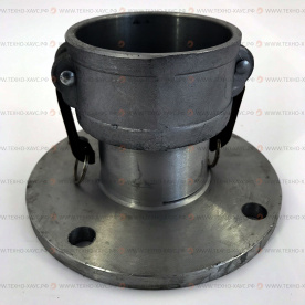 Камлок с фланцем FC-300 (3 дюйма, 76 мм), алюминиевый