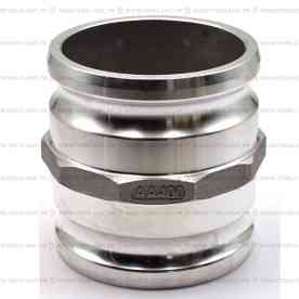 Камлок переходной AA-400 (папа 100 мм / 4" с двух сторон, алюминиевый)