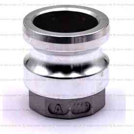 Камлок переходной A-2015 (папа 50 мм / 2" с внутренней резьбой 1 1/2", алюминиевый)